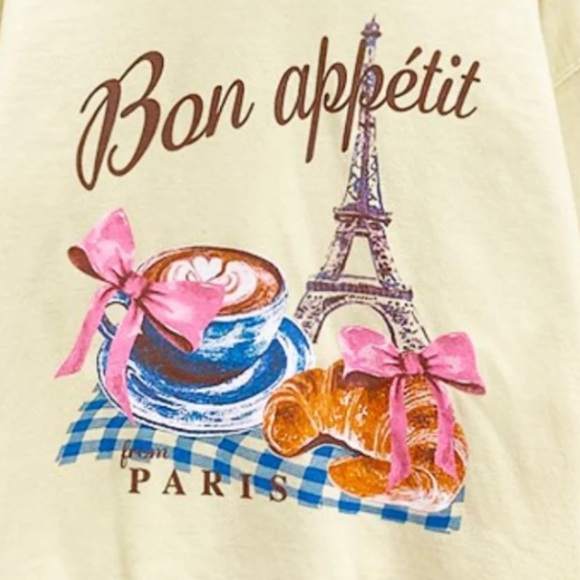 PARIS CREWNECK SWEATSHIRT!! New tags !The quality is impeccable!! L/XL - Picture 1 of 8
